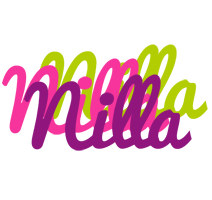 Nilla flowers logo