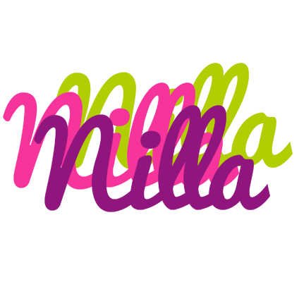 Nilla flowers logo