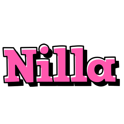 Nilla girlish logo