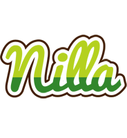 Nilla golfing logo