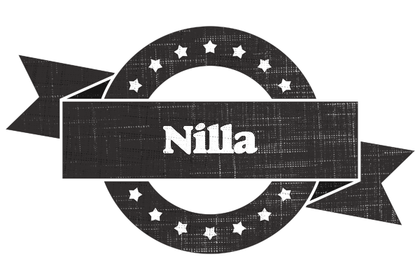 Nilla grunge logo