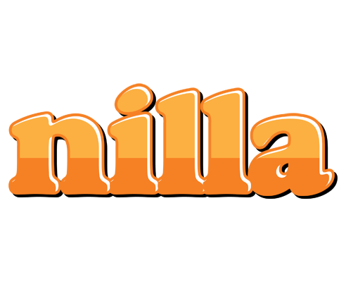 Nilla orange logo
