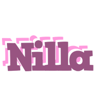 Nilla relaxing logo