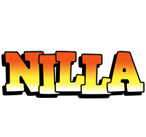 Nilla sunset logo