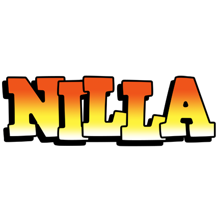 Nilla sunset logo