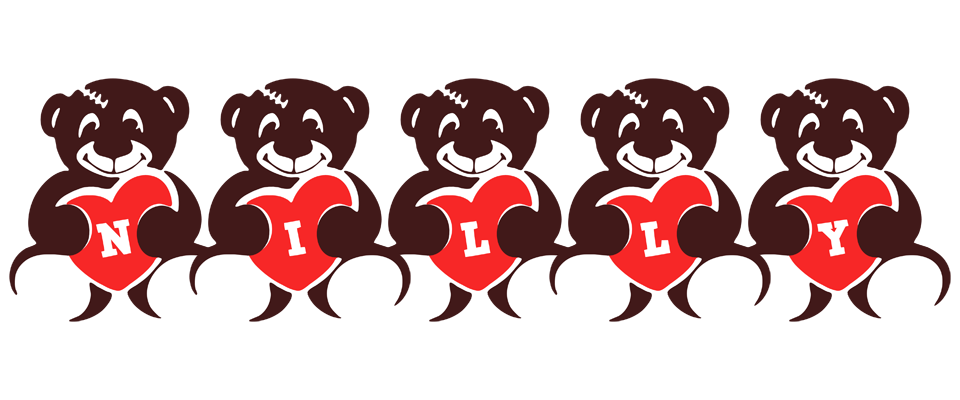 Nilly bear logo