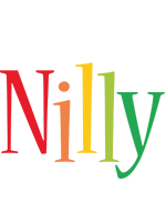 Nilly birthday logo