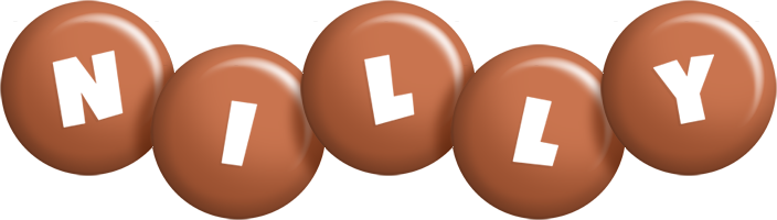 Nilly candy-brown logo