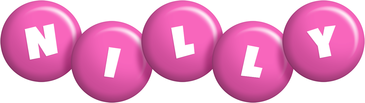 Nilly candy-pink logo