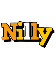 Nilly cartoon logo