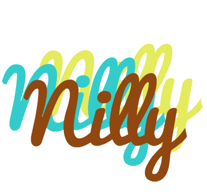 Nilly cupcake logo