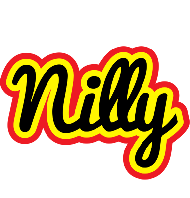 Nilly flaming logo