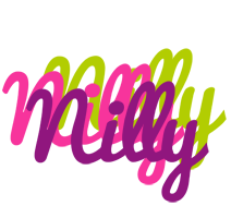 Nilly flowers logo