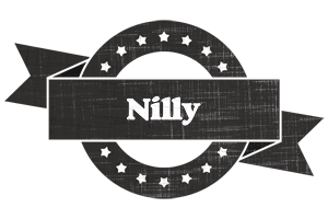 Nilly grunge logo