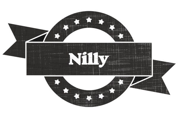 Nilly grunge logo