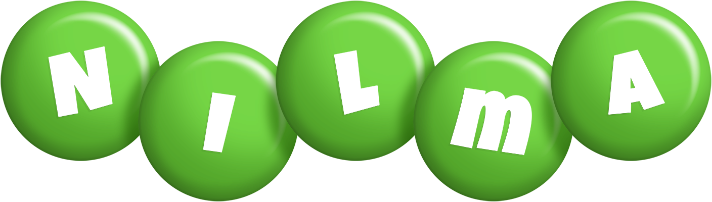 Nilma candy-green logo