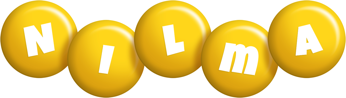 Nilma candy-yellow logo