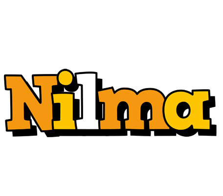 Nilma cartoon logo