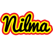 Nilma flaming logo