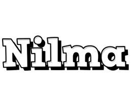 Nilma snowing logo