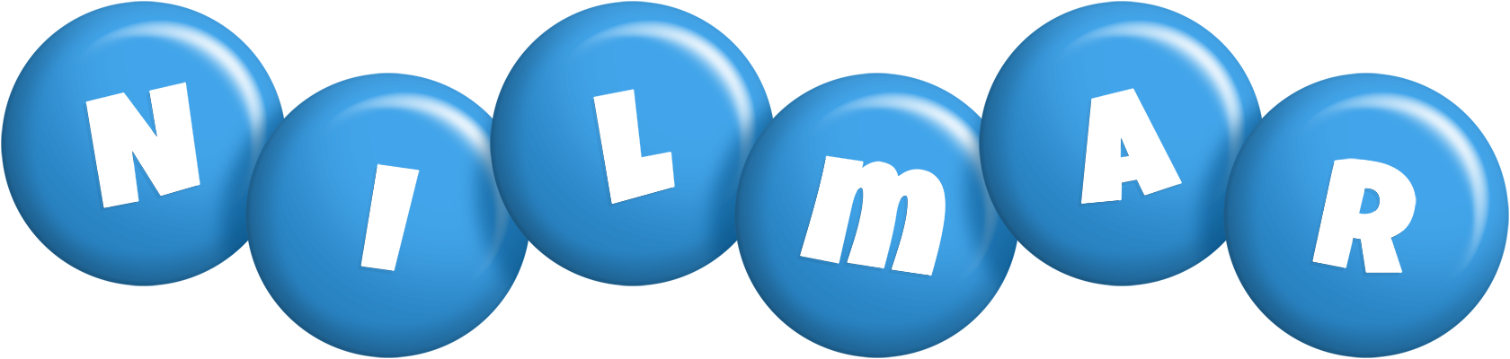 Nilmar candy-blue logo