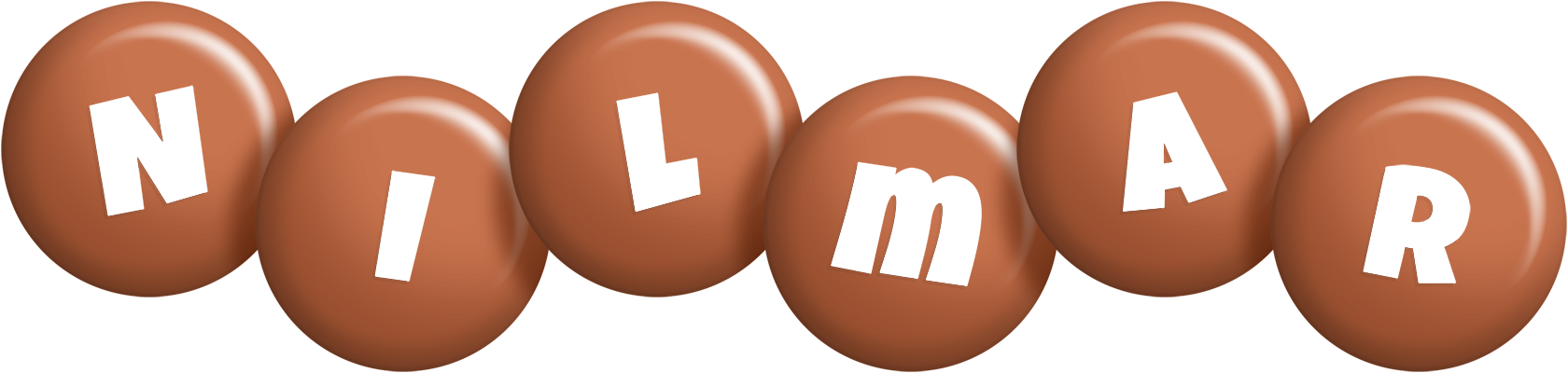 Nilmar candy-brown logo