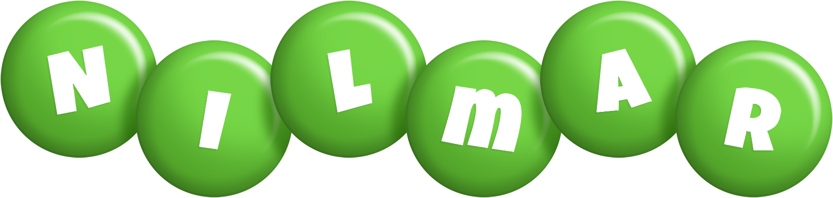 Nilmar candy-green logo
