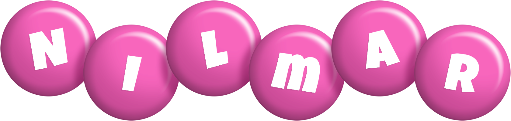 Nilmar candy-pink logo