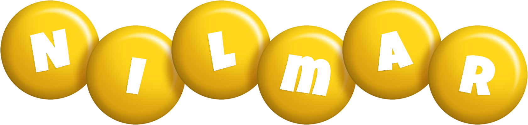 Nilmar candy-yellow logo