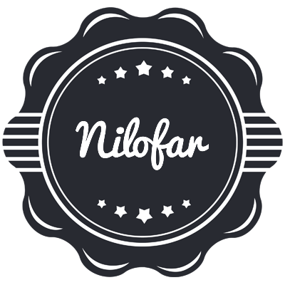 Nilofar badge logo