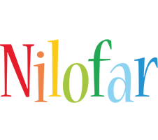 Nilofar birthday logo