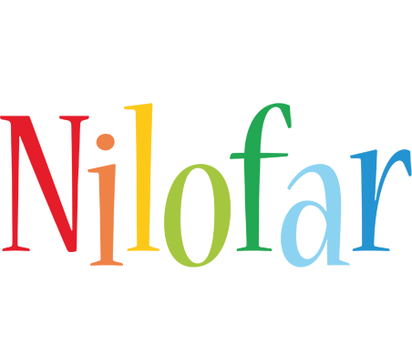 Nilofar birthday logo