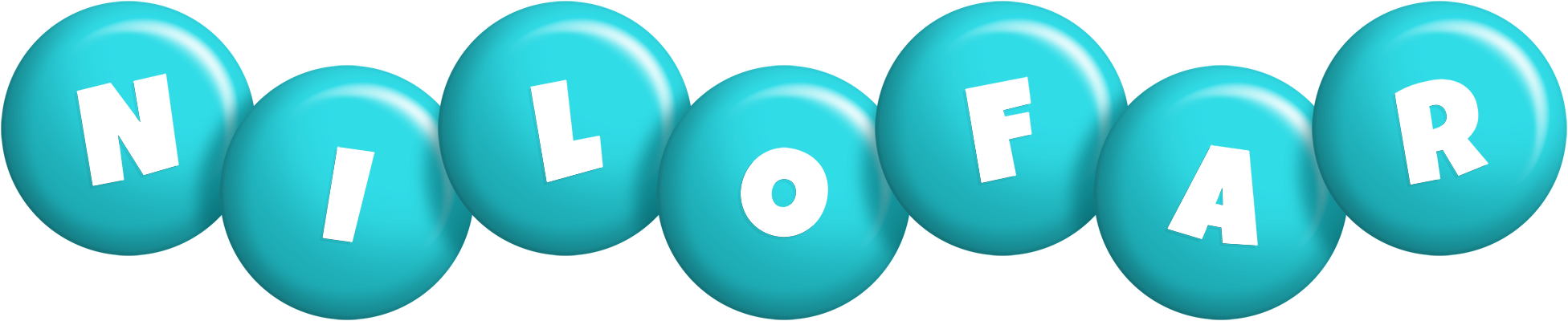 Nilofar candy-azur logo