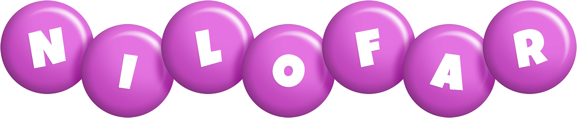 Nilofar candy-purple logo