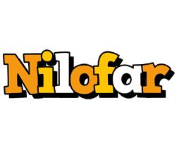 Nilofar cartoon logo