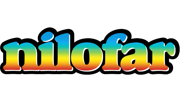 Nilofar color logo