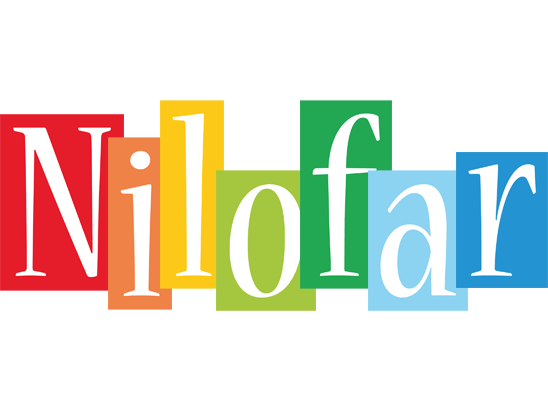 Nilofar colors logo