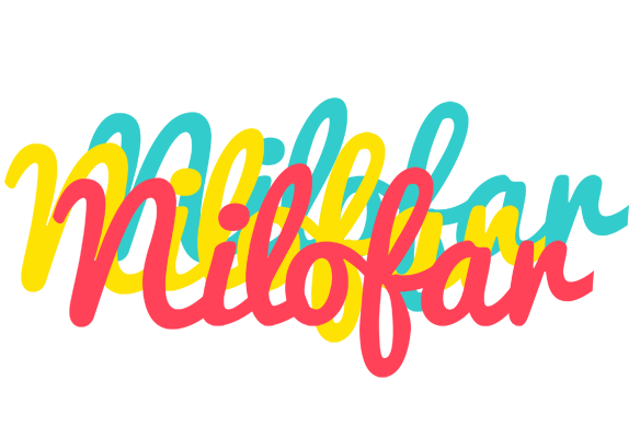 Nilofar disco logo