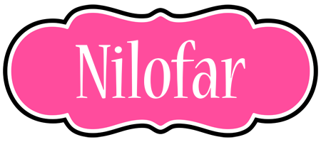 Nilofar invitation logo