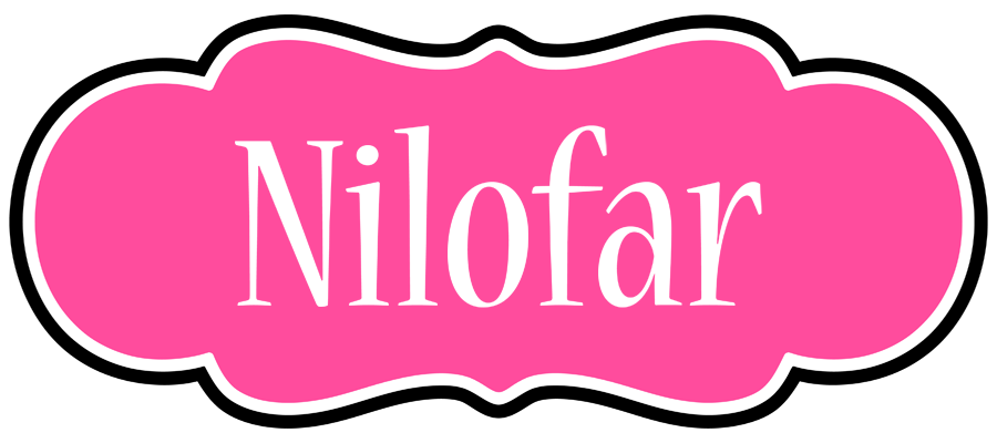 Nilofar invitation logo