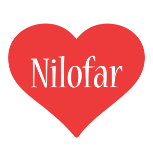 Nilofar love logo