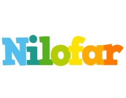 Nilofar rainbows logo