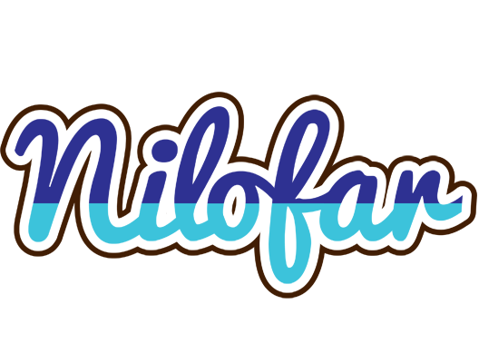 Nilofar raining logo