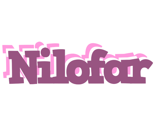 Nilofar relaxing logo
