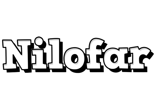 Nilofar snowing logo