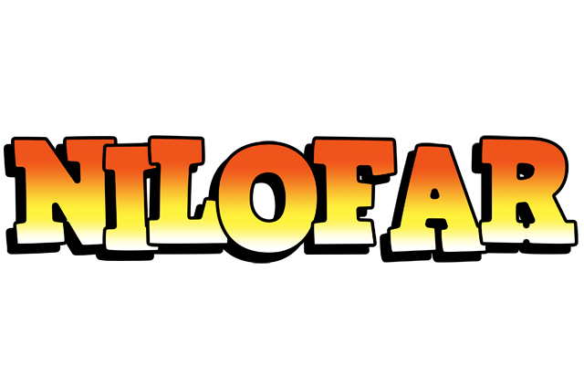Nilofar sunset logo