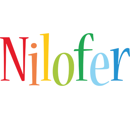 Nilofer birthday logo