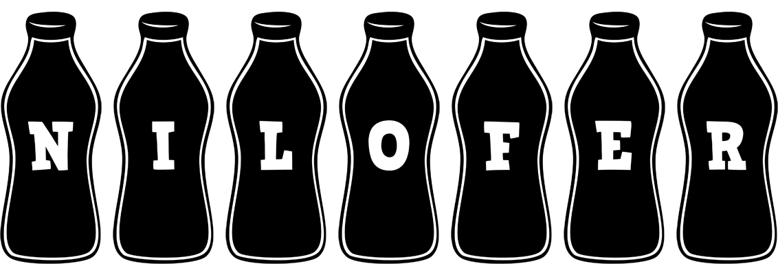 Nilofer bottle logo