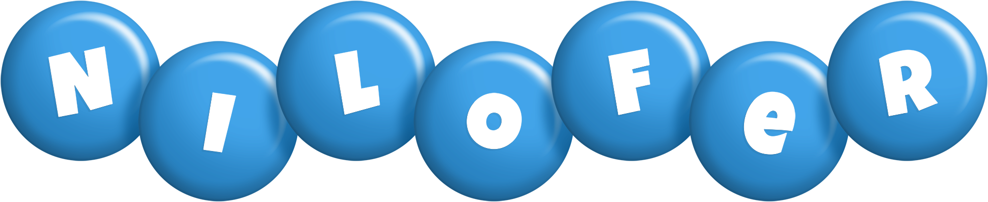 Nilofer candy-blue logo