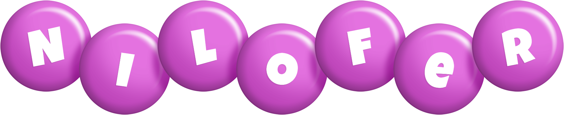 Nilofer candy-purple logo